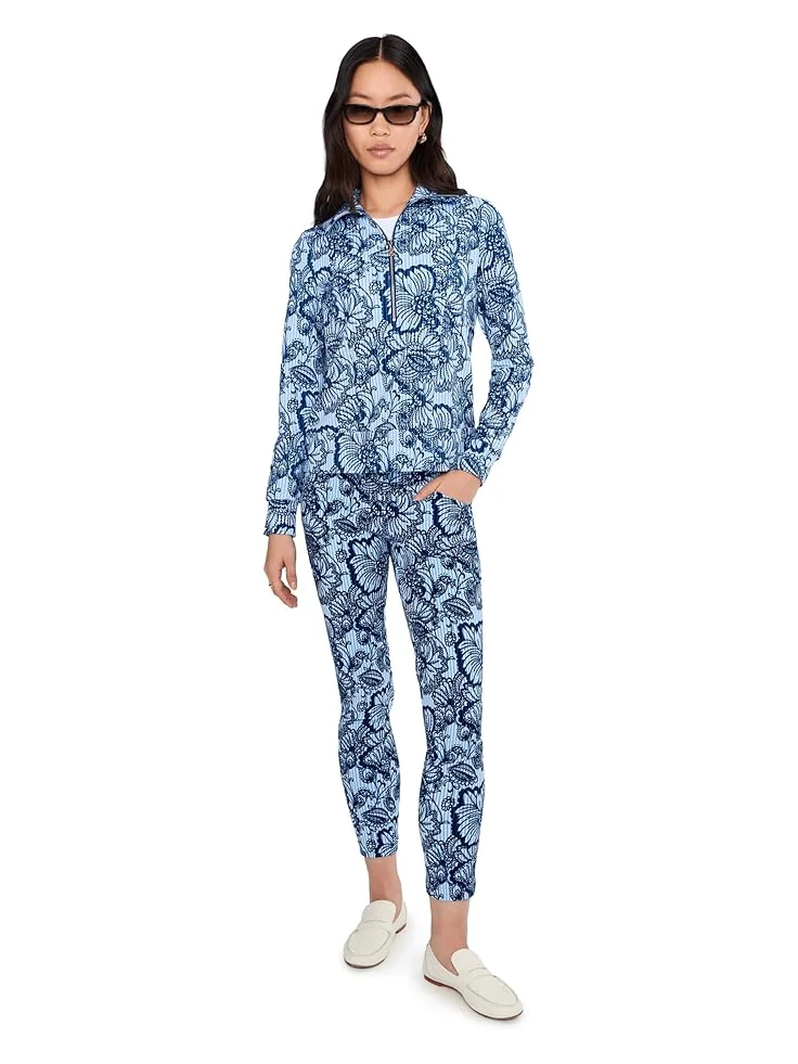 Женские брюки Lilly Pulitzer UPF 50 Luxletic Corso — изображение 2 из 5, темно-синий