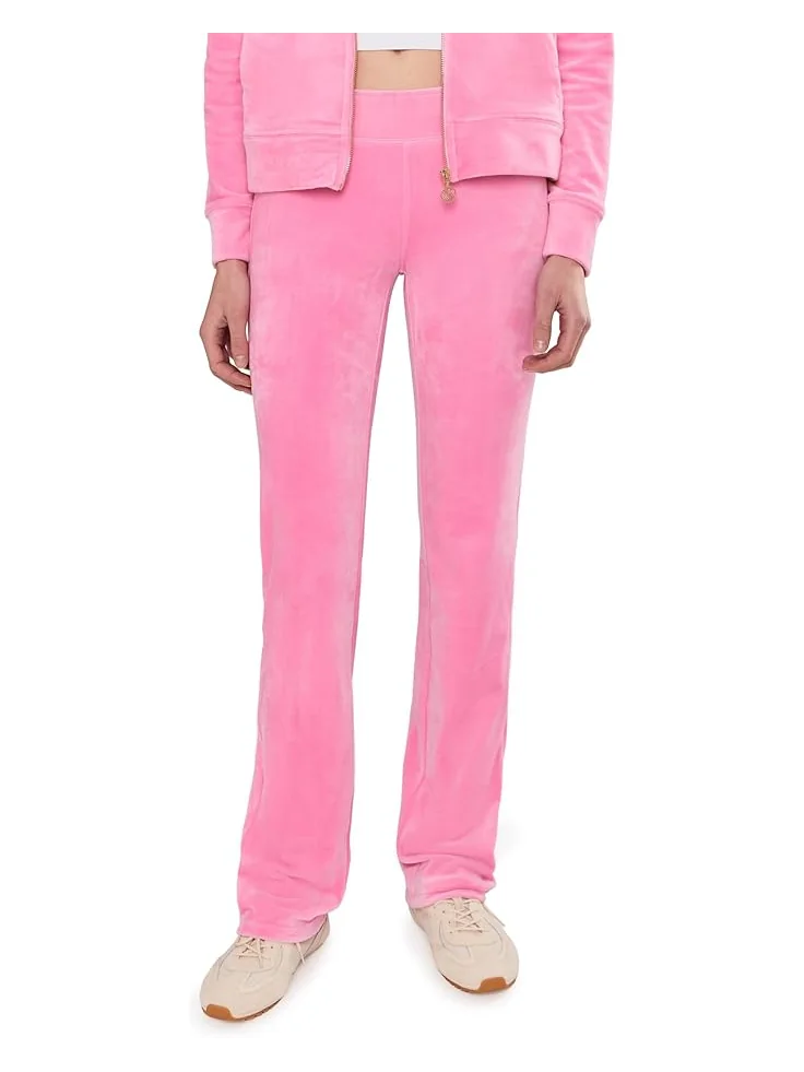 Женские брюки Lilly Pulitzer Dorsey Velour — изображение 1 из 5, розовый