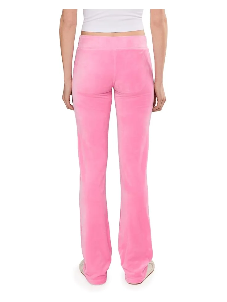 Женские брюки Lilly Pulitzer Dorsey Velour — изображение 4 из 5, розовый