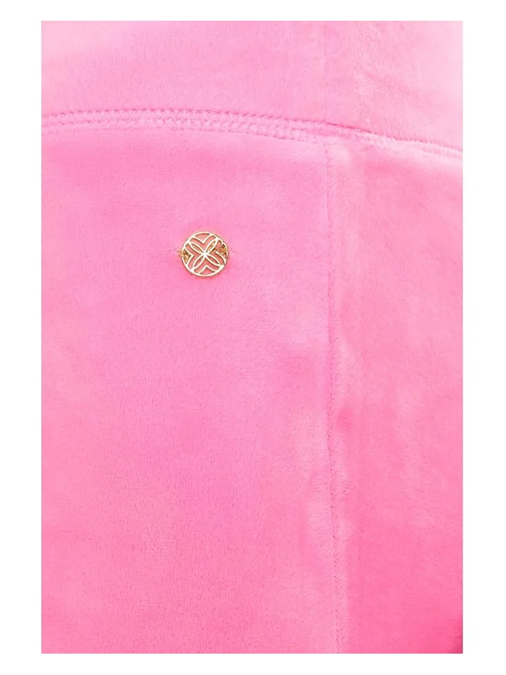 Женские брюки Lilly Pulitzer Dorsey Velour — изображение 5 из 5, розовый