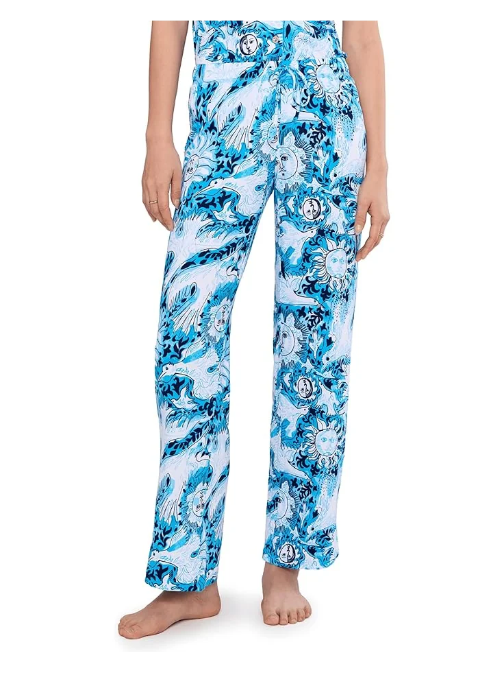 Женские брюки Lilly Pulitzer Pj Knit — изображение 1 из 5, синий