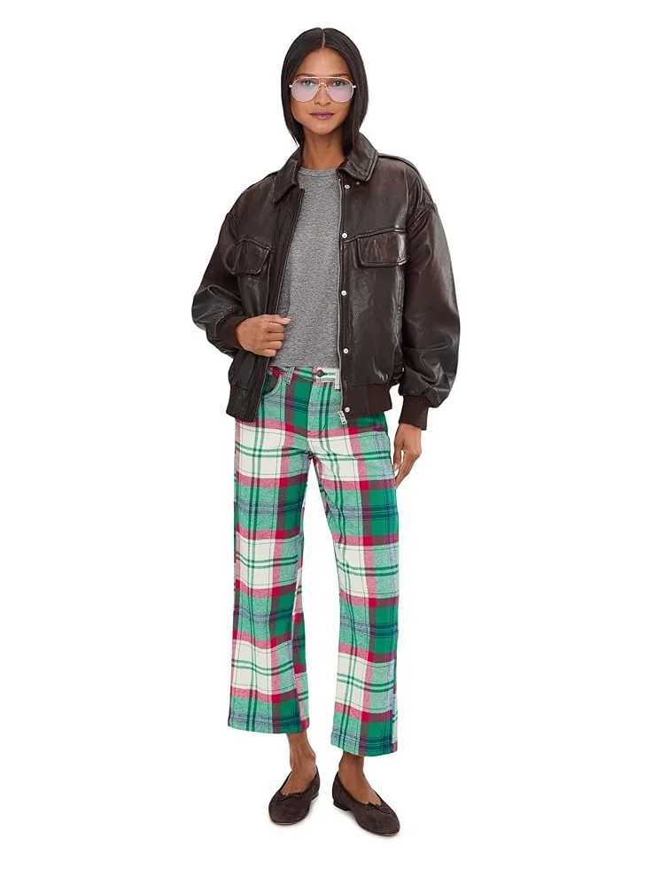 Женские брюки Free People Cheers Pant — изображение 2 из 5, зеленый