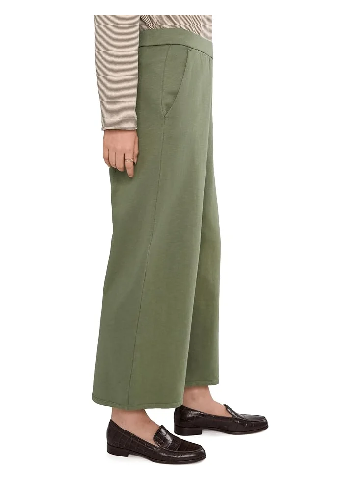 Женские брюки Eileen Fisher Garment Dyed Terry Wide Ankle — изображение 3 из 5, благовоние