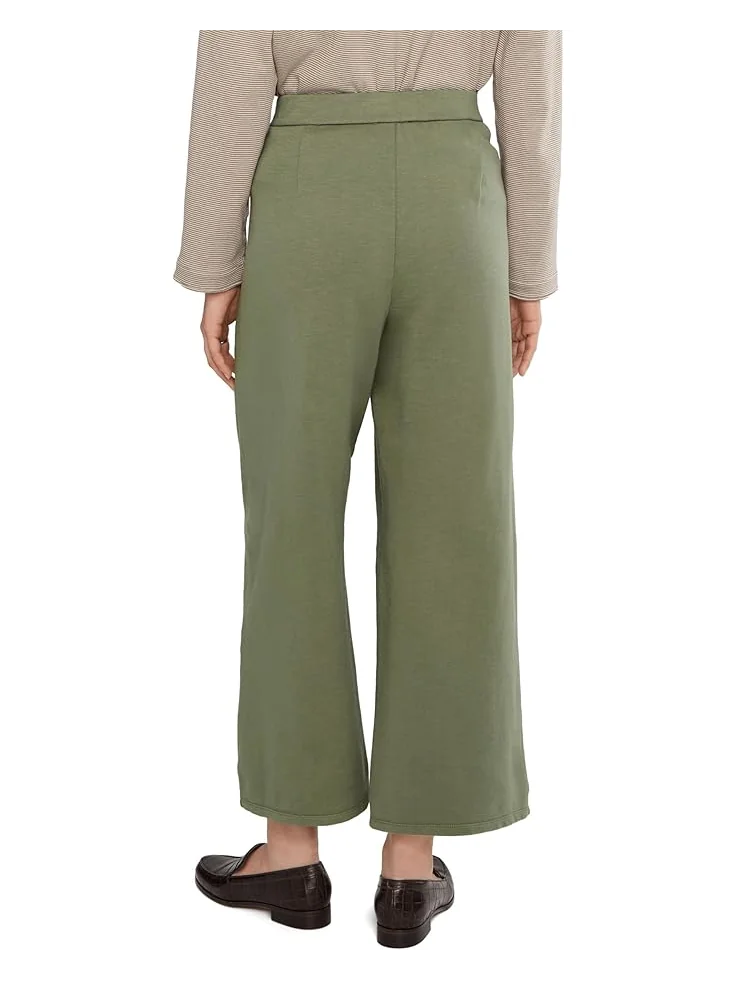 Женские брюки Eileen Fisher Garment Dyed Terry Wide Ankle — изображение 4 из 5, благовоние