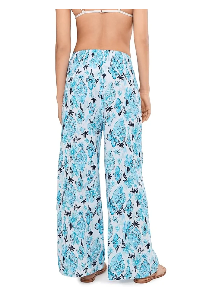 Женские брюки Lilly Pulitzer Enzo Pant Coverup — изображение 4 из 5, белый