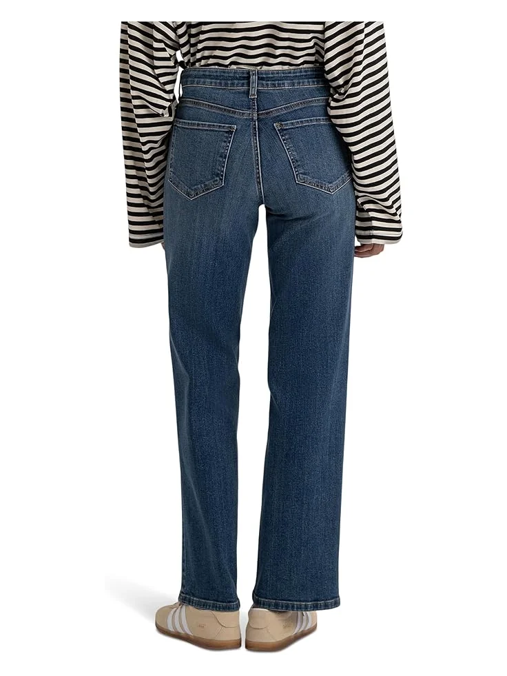 Женские джинсы KUT from the Kloth Jodi High-Rise Straight Leg 5 Pocket-Front Pocket Inset, Amusement — изображение 2 из 3
