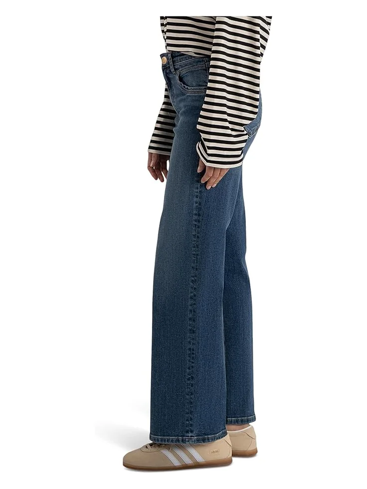 Женские джинсы KUT from the Kloth Jodi High-Rise Straight Leg 5 Pocket-Front Pocket Inset, Amusement — изображение 3 из 3