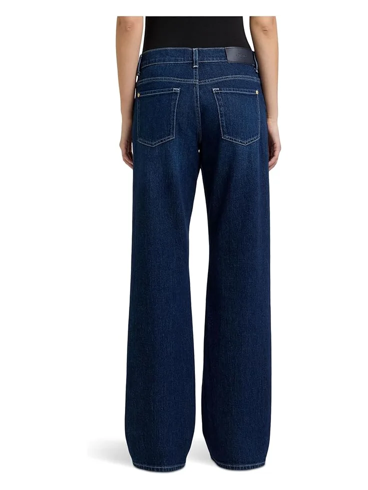 Женские джинсы 7 For All Mankind Tess Trouser, Oceandrift — изображение 2 из 2, синий
