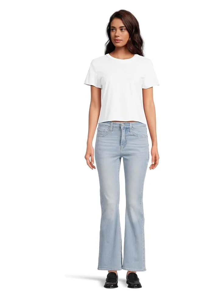 Женские джинсы Levi's Womens 726 High Rise Flare — изображение 5 из 5, голубой