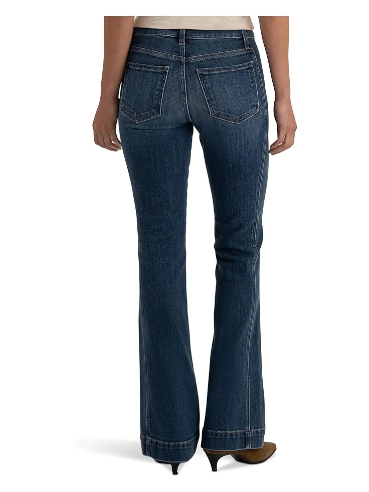 Женские джинсы KUT from the Kloth Natalie High-Rise Bootcut Side Inset-Wide Hem, Choice — изображение 3 из 3, выбор