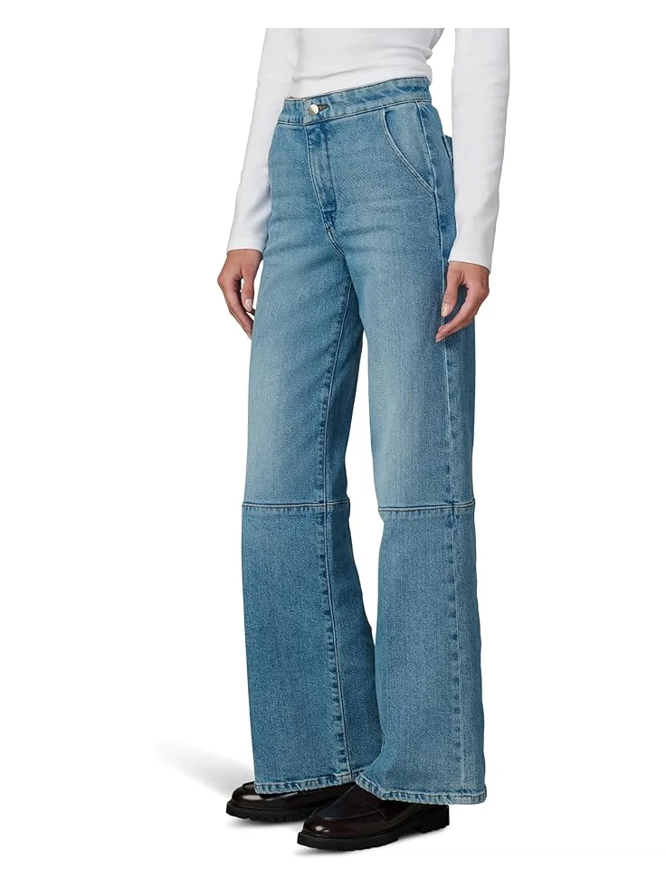 Женские джинсы Joe's Jeans The Seamed Mia Wide Leg, Miraculous — изображение 2 из 5, миракулезный