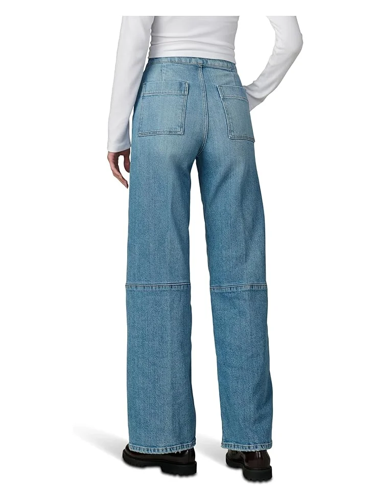 Женские джинсы Joe's Jeans The Seamed Mia Wide Leg, Miraculous — изображение 3 из 5, миракулезный