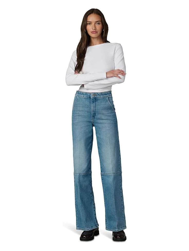 Женские джинсы Joe's Jeans The Seamed Mia Wide Leg, Miraculous — изображение 5 из 5, миракулезный