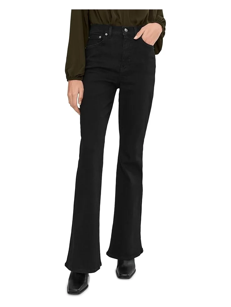 Женские джинсы Madewell Stretch Flare черные