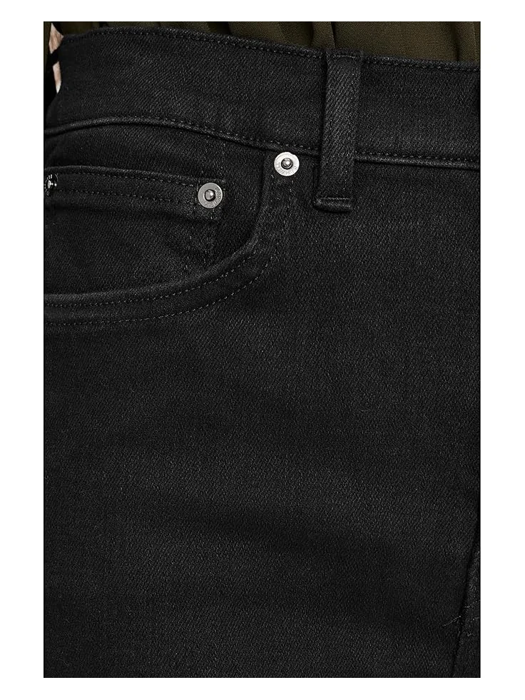 Женские джинсы Madewell Stretch Flare черные — изображение 5 из 5, черный