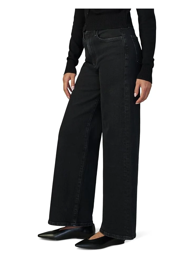 Женские джинсы Joe's Jeans The Mia Wide Leg Petite — изображение 2 из 4, черный