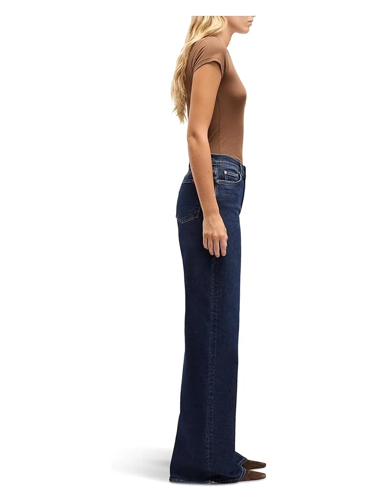 Женские джинсы 7 For All Mankind Lotta — изображение 2 из 5, голубой