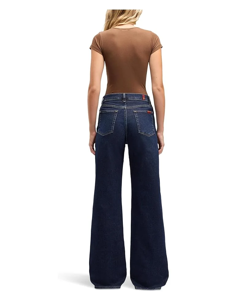 Женские джинсы 7 For All Mankind Lotta — изображение 3 из 5, голубой