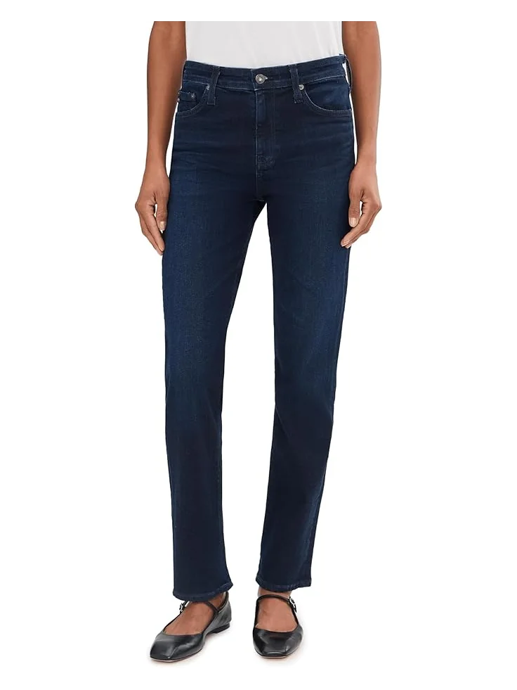 Женские джинсы AG Jeans Mari Mid Rise Slim Straight, 3 Years Gravity