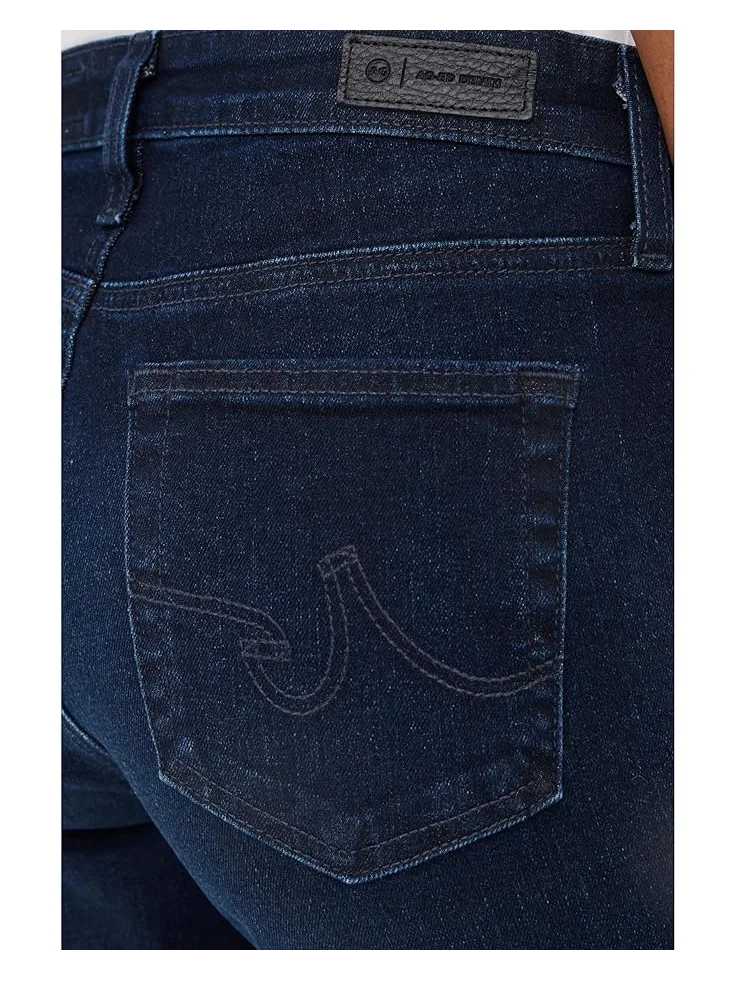 Женские джинсы AG Jeans Mari Mid Rise Slim Straight, 3 Years Gravity — изображение 5 из 5, серый