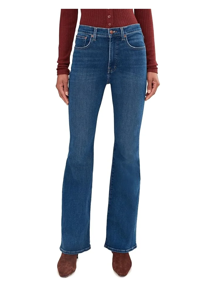 Женские джинсы Madewell Stretch Flare в цвете Carville Wash