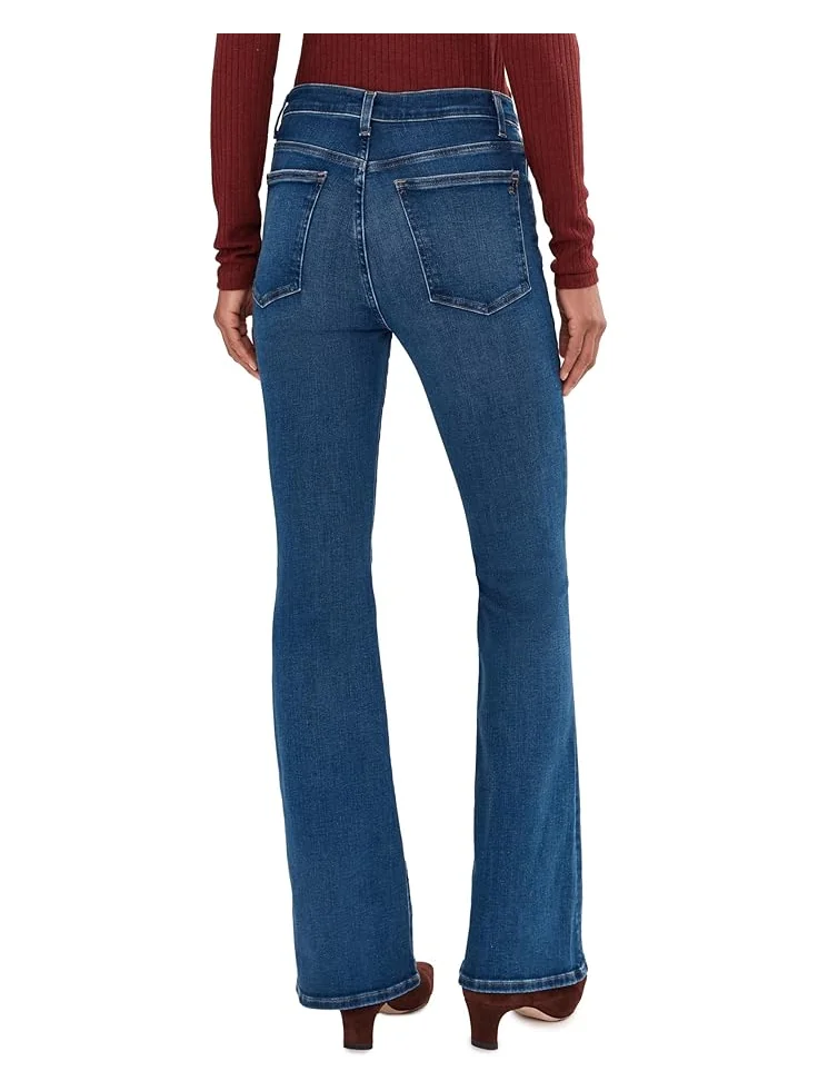 Женские джинсы Madewell Stretch Flare в цвете Carville Wash — изображение 4 из 5, карвиль ваш
