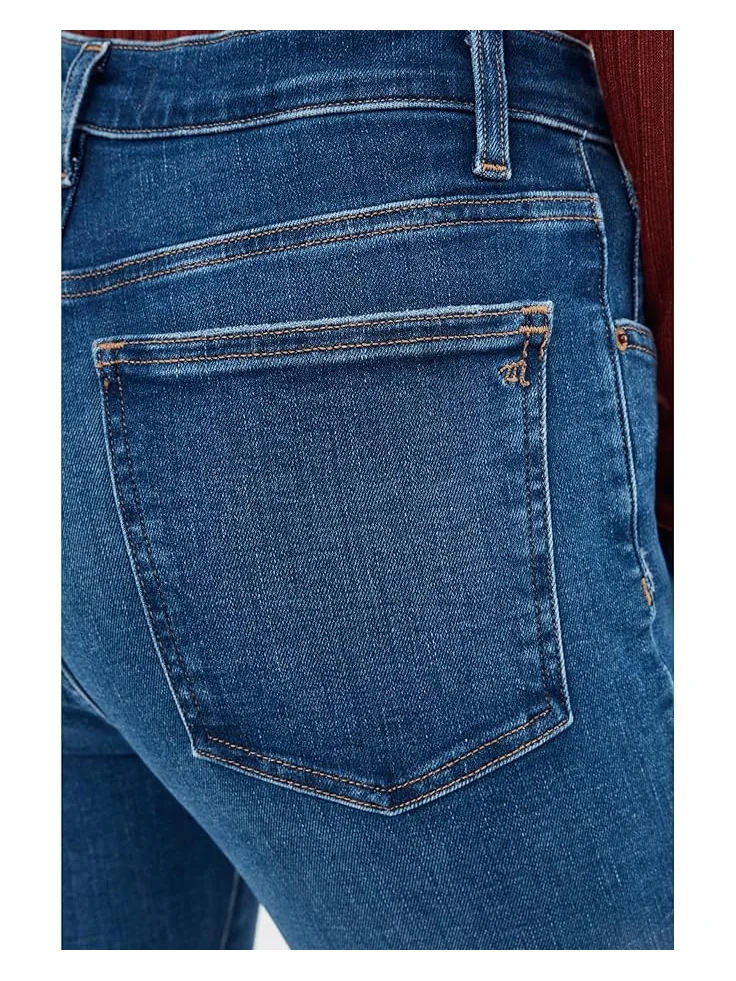 Женские джинсы Madewell Stretch Flare в цвете Carville Wash — изображение 5 из 5, карвиль ваш