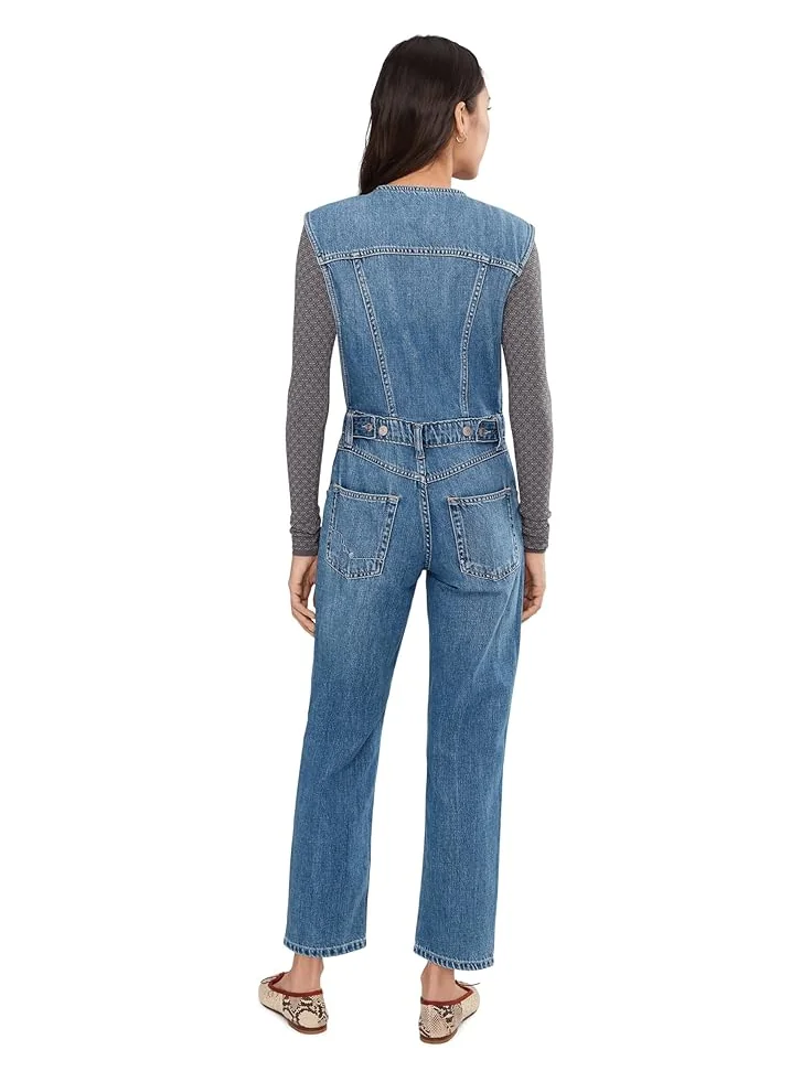 Женский комбинезон All You Need Denim Covera от Free People — изображение 4 из 5, синий
