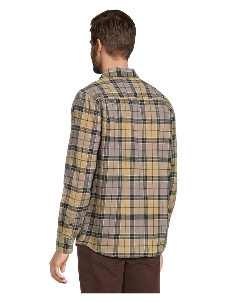 Мужская рубашка Volcom Caden Plaid — изображение 3 из 5, хаки