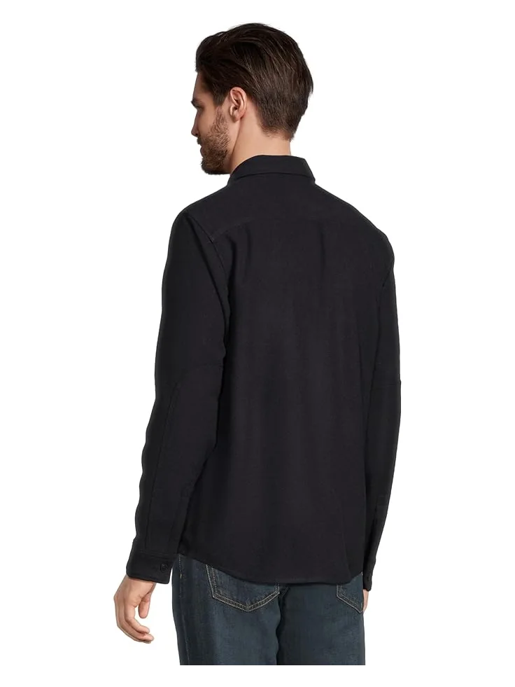 Мужская рубашка L.L.Bean Signature Wool Workshirt Regular — изображение 3 из 5, темно-синий