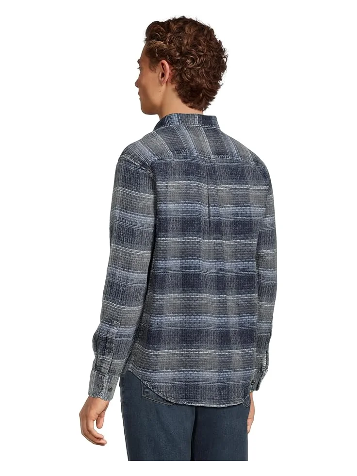 Мужская рубашка Tommy Bahama Cantera Plaid — изображение 3 из 5, зеленый