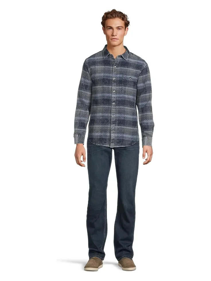 Мужская рубашка Tommy Bahama Cantera Plaid — изображение 5 из 5, зеленый