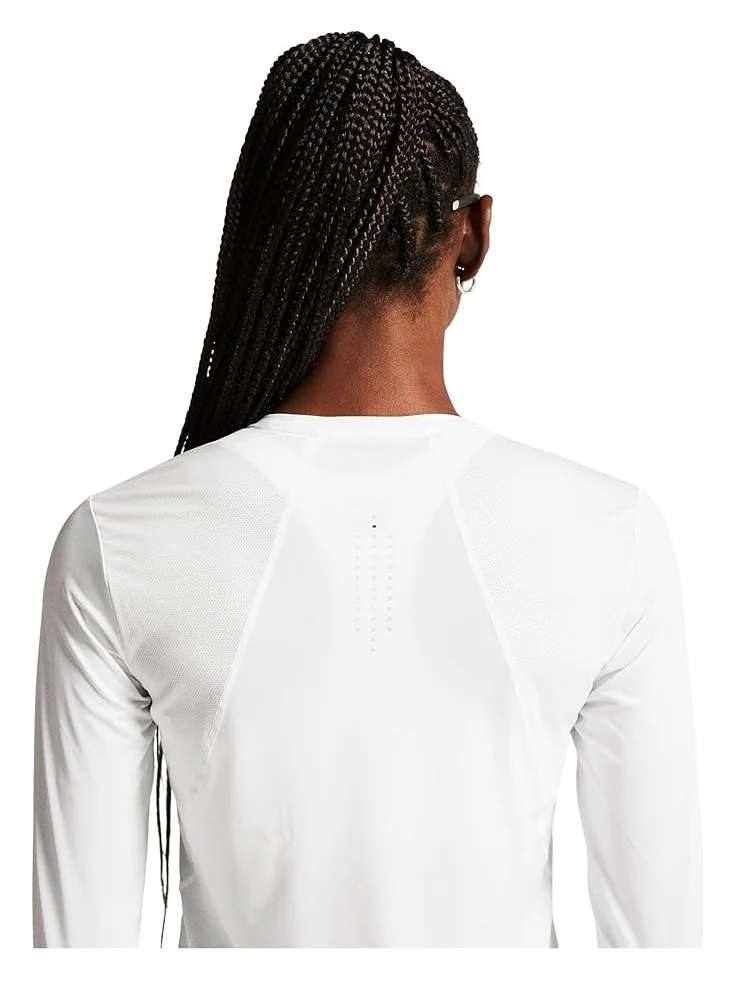 Женская футболка Craft Advance Essence Longsleeve 2 — изображение 2 из 4, белый