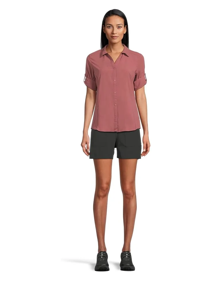 Женская футболка Royal Robbins Expedition Pro 3/4 Sleeve — изображение 5 из 5, райрбарб