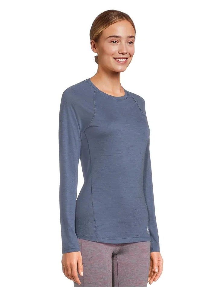 Женская базовая футболка Smartwool Classic All-Season Merino — изображение 2 из 5, синий