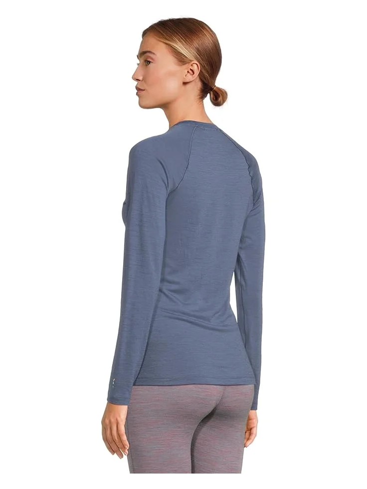 Женская базовая футболка Smartwool Classic All-Season Merino — изображение 3 из 5, синий