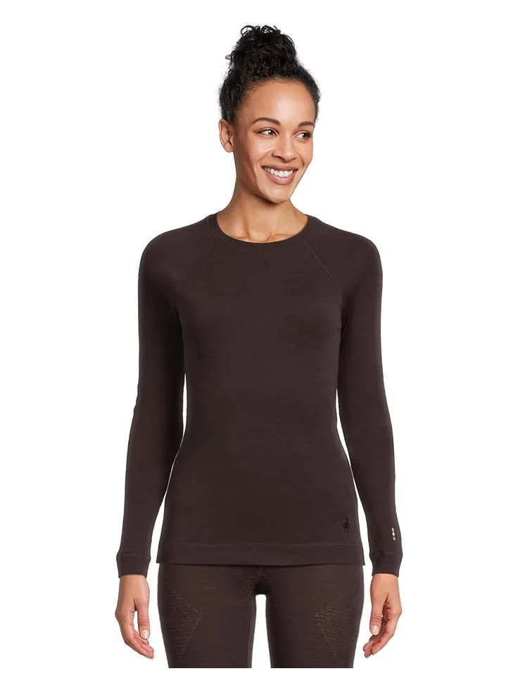 Женская футболка Smartwool Merino 250 Base Layer Crew — изображение 1 из 5, сиреневый