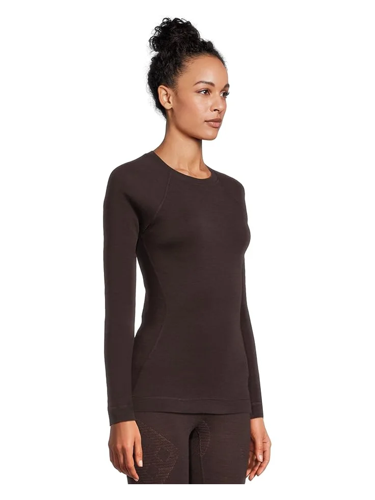 Женская футболка Smartwool Merino 250 Base Layer Crew — изображение 2 из 5, сиреневый