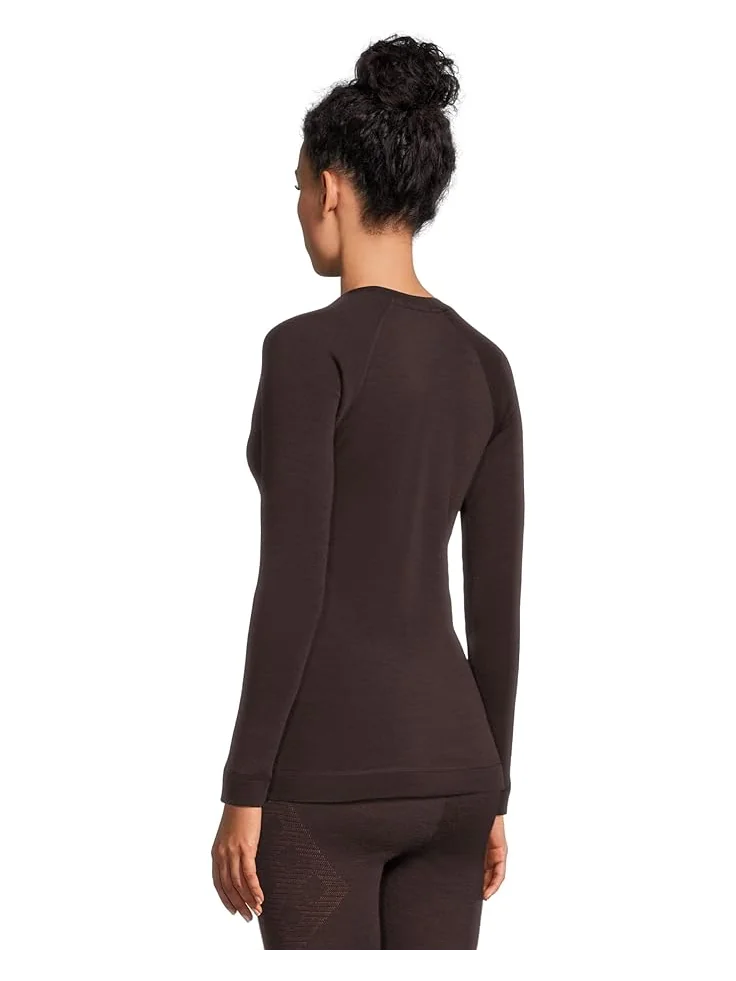 Женская футболка Smartwool Merino 250 Base Layer Crew — изображение 3 из 5, сиреневый