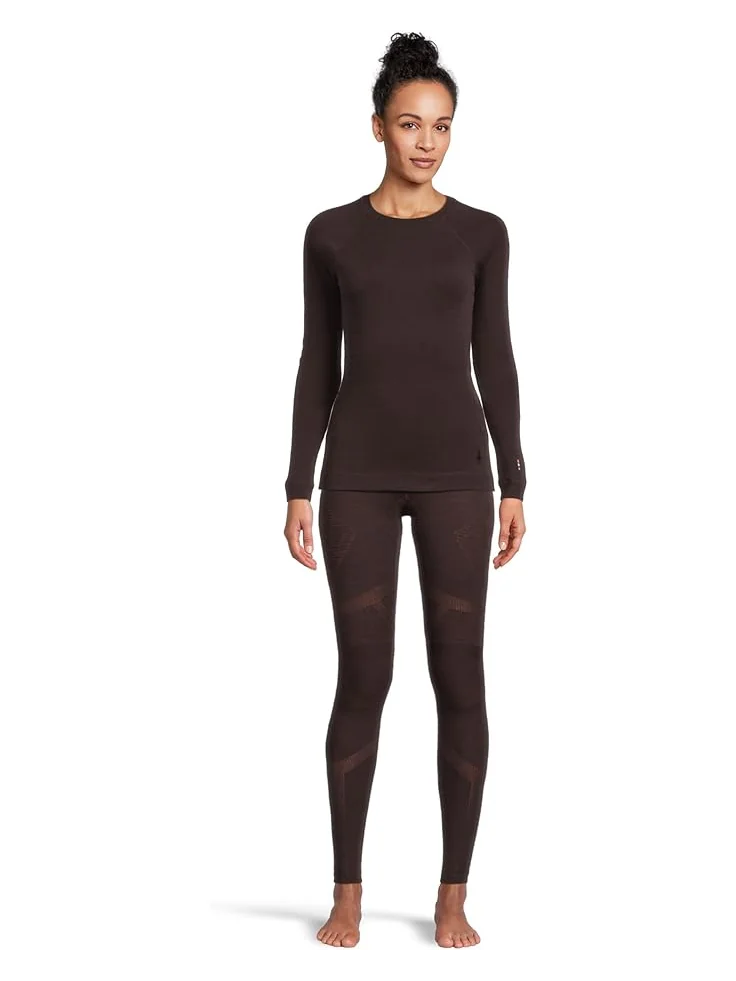 Женская футболка Smartwool Merino 250 Base Layer Crew — изображение 5 из 5, сиреневый