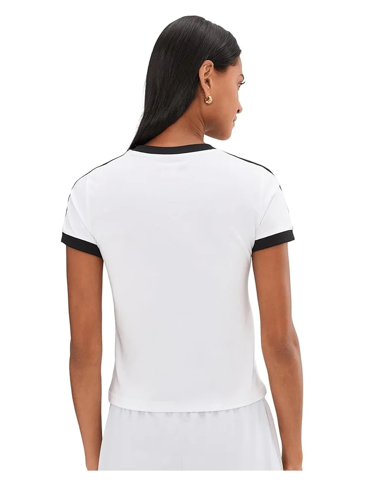 Женская футболка PUMA T7 Slim Fit — изображение 4 из 5, белый