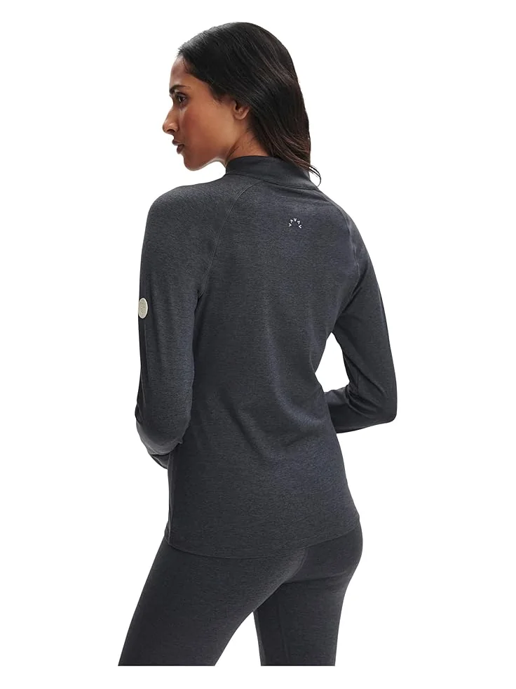 Женская базовая футболка Varley Always Warm Half Zip — изображение 3 из 5, черный