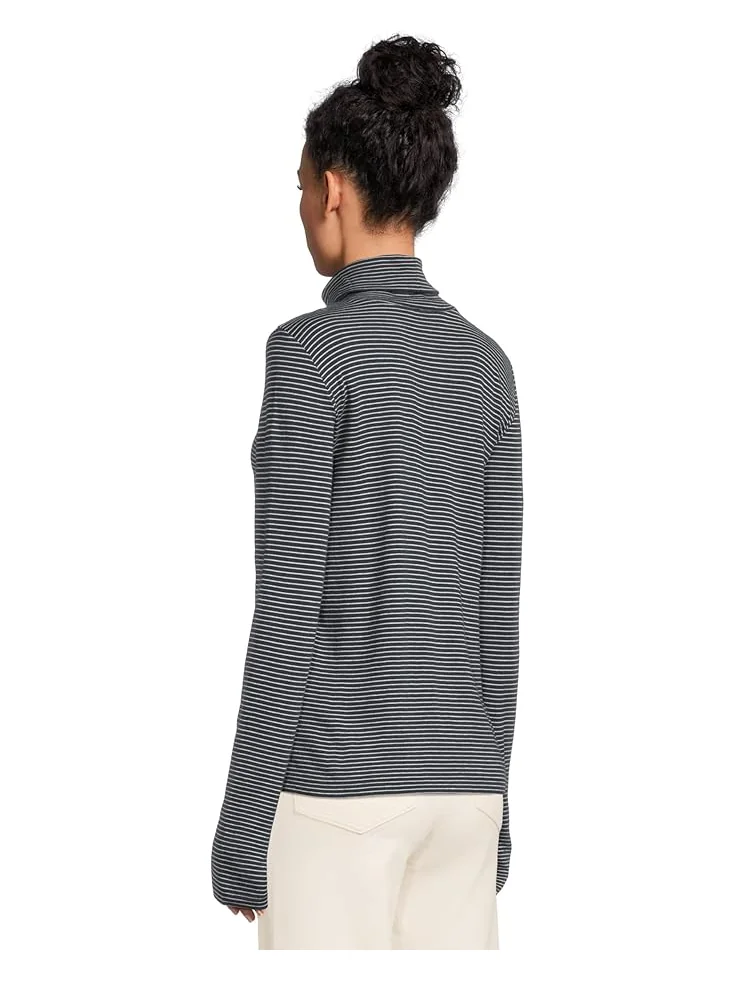 Женская футболка Faherty Feather Cloud Layering T Neck — изображение 3 из 5, кремовый