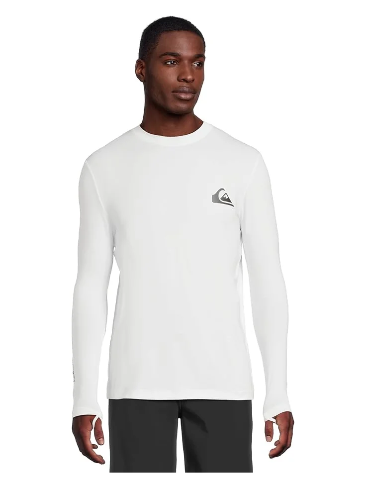 Мужская футболка с длинным рукавом Quiksilver Everyday Surf — белый
