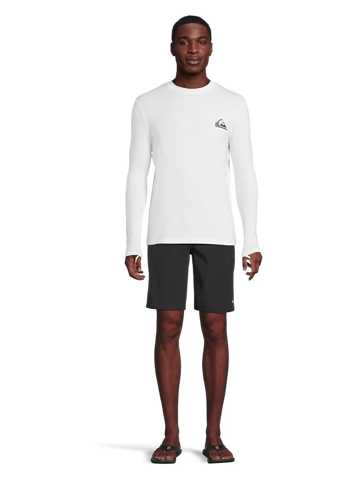Мужская футболка с длинным рукавом Quiksilver Everyday Surf — изображение 5 из 5, белый