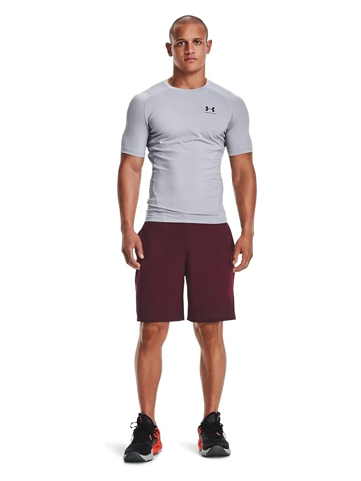 Мужская футболка Under Armour Heatgear Armour Compression — изображение 4 из 4, серый/черный