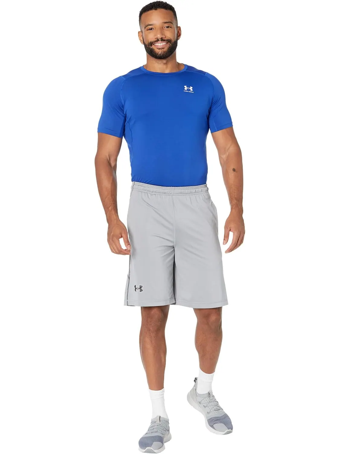 Компрессионная футболка Under Armour Heatgear Armor — изображение 4 из 4, белый