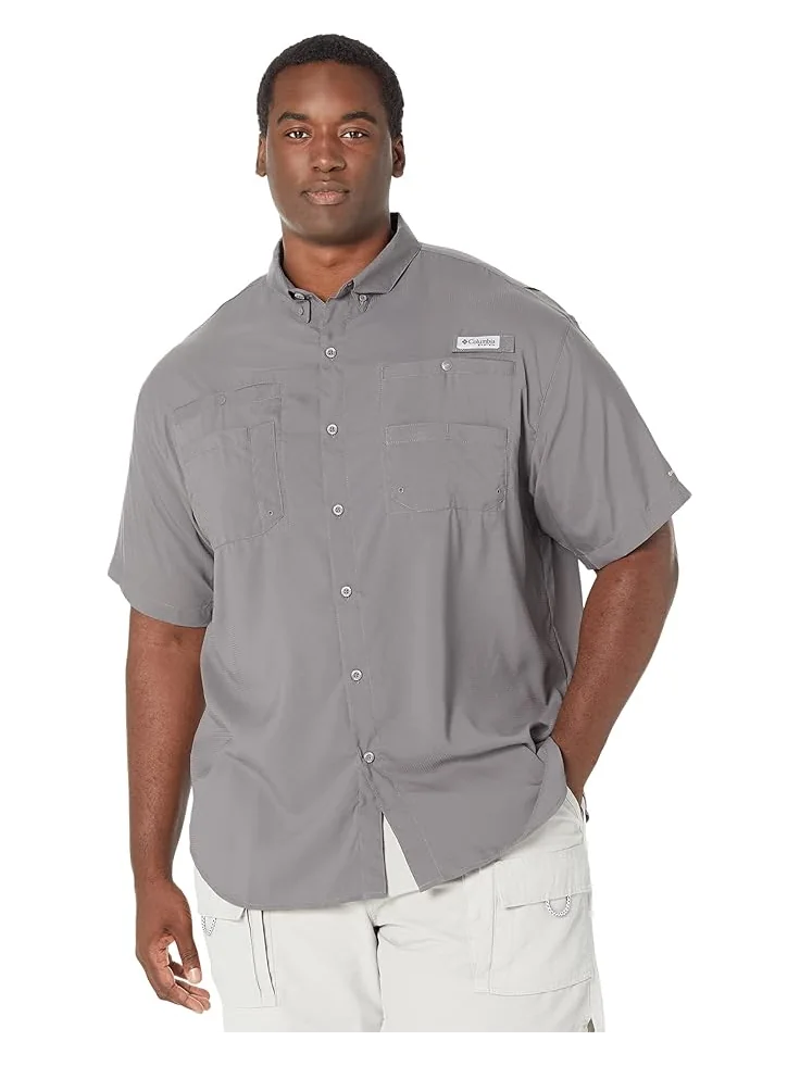 Мужская футболка Columbia Big & Tall Tamiami II S/S — изображение 1 из 4, серый