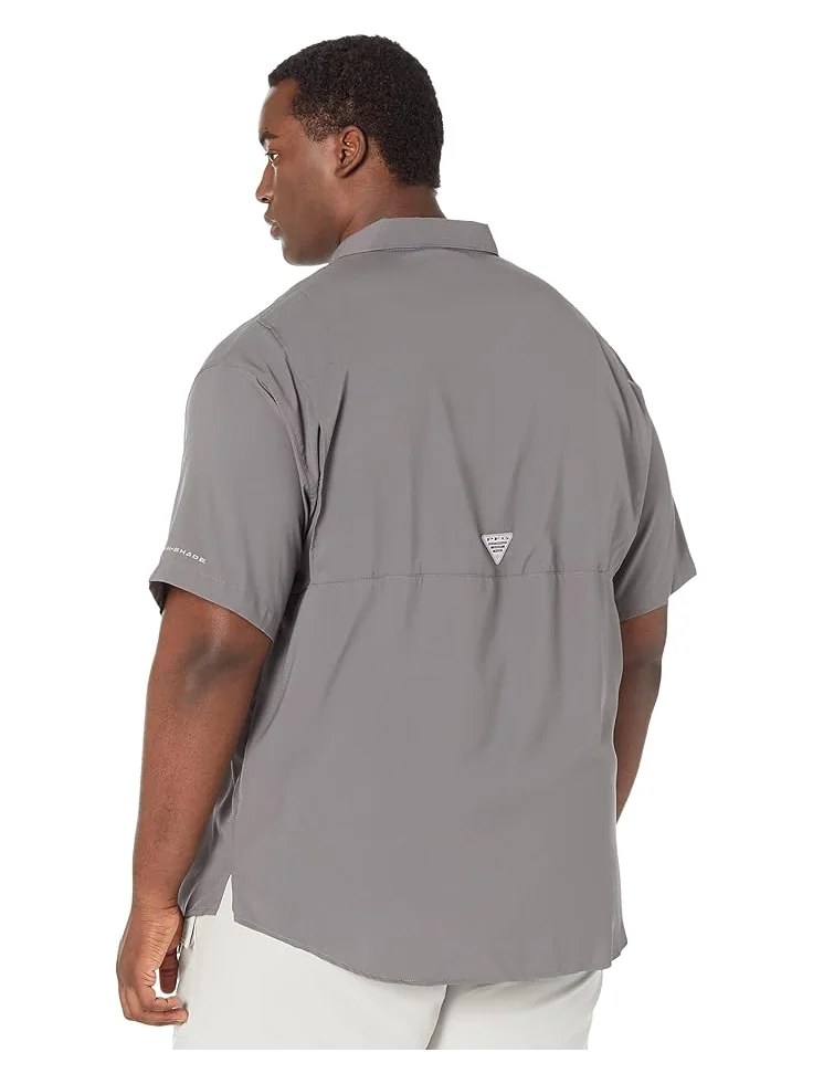 Мужская футболка Columbia Big & Tall Tamiami II S/S — изображение 2 из 4, серый