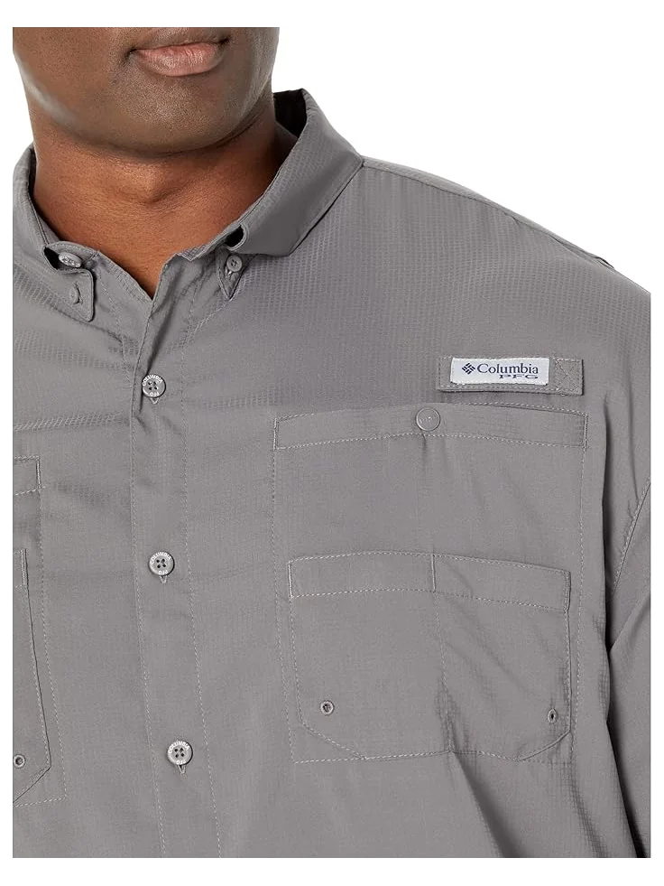 Мужская футболка Columbia Big & Tall Tamiami II S/S — изображение 3 из 4, серый